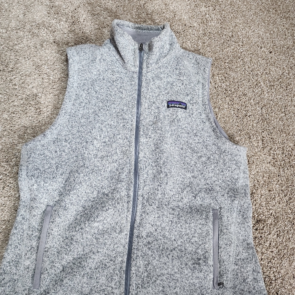 Patagonia size M Better Sweater fleece vest gray